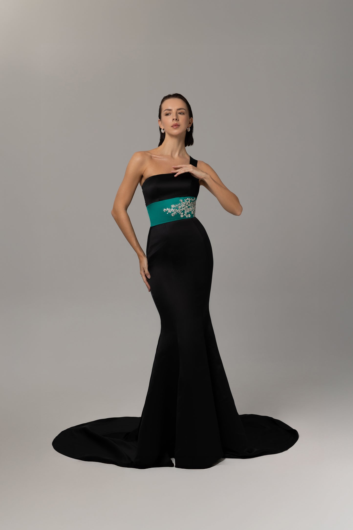 embellished mermaid gown